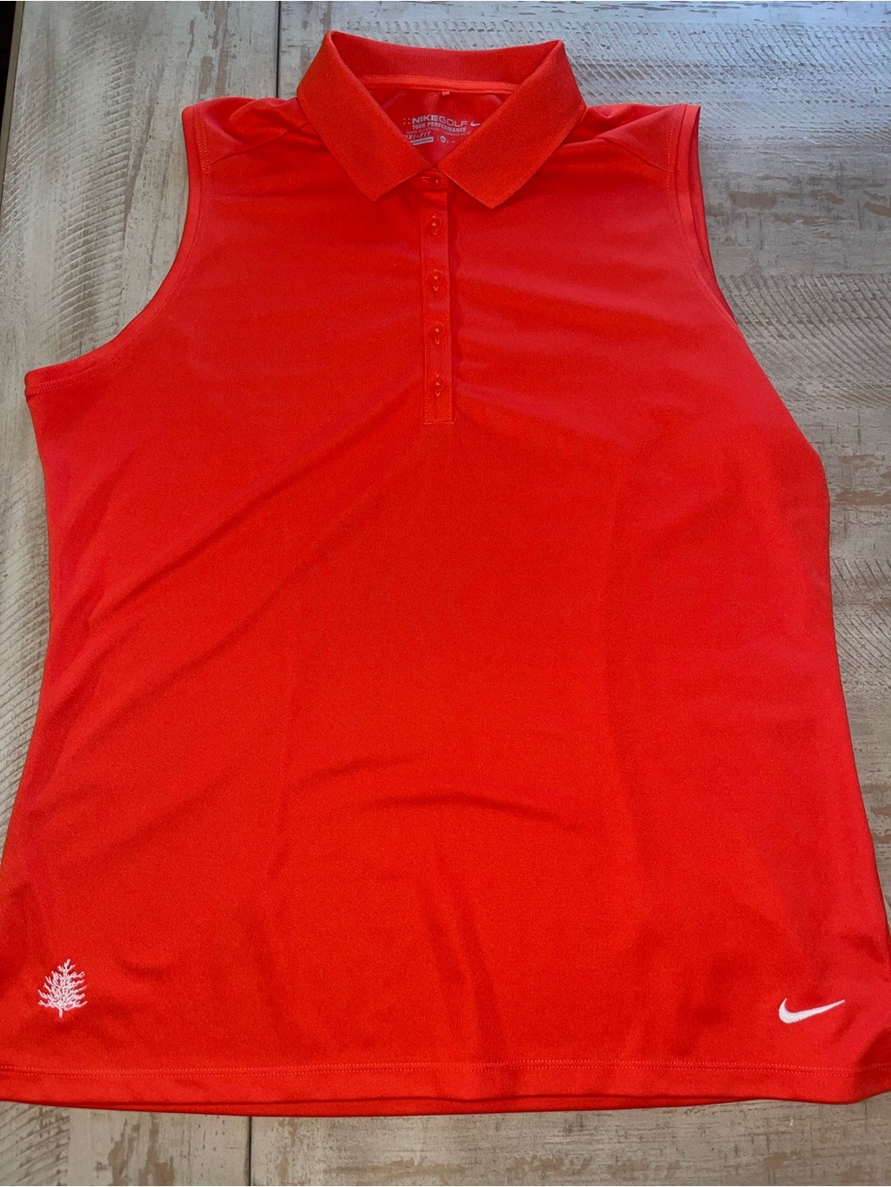 Nike Golf Dri-FIT Polo in Vibrant Red